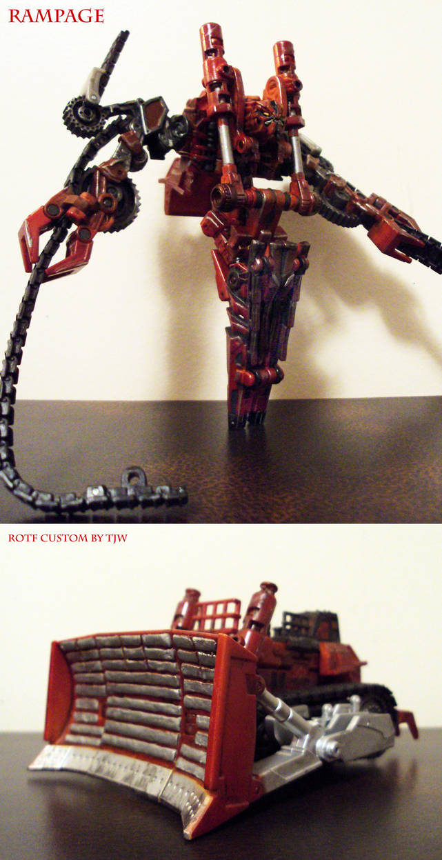 ROTF Rampage custom figure by Unicron9 on DeviantArt