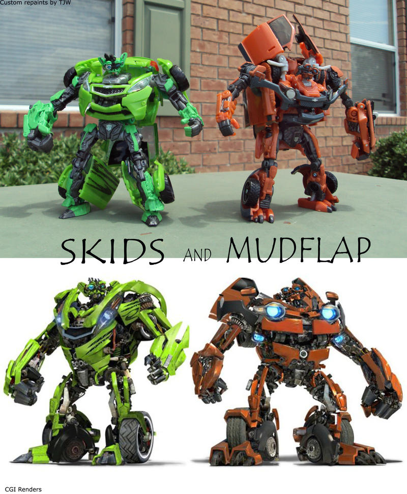 Mudflan Skids and Mudflap customs by Unicron9 on DeviantArt