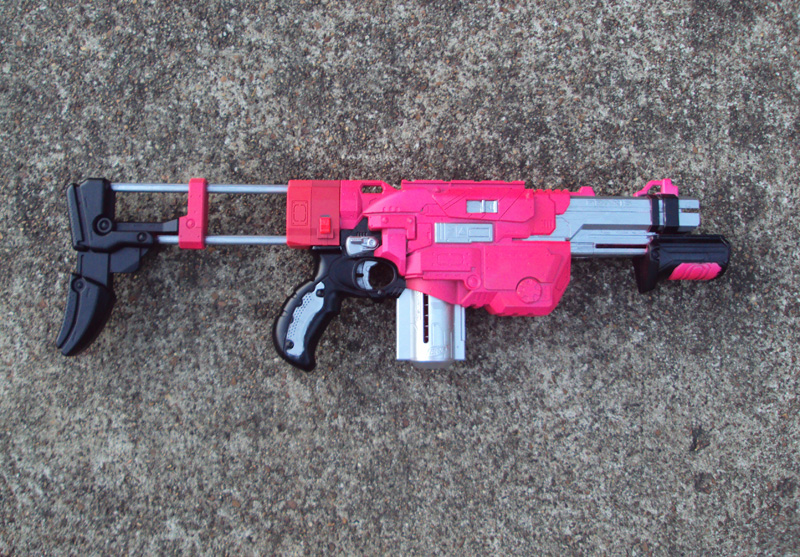 Custom Pink Nerf Vortex Praxis