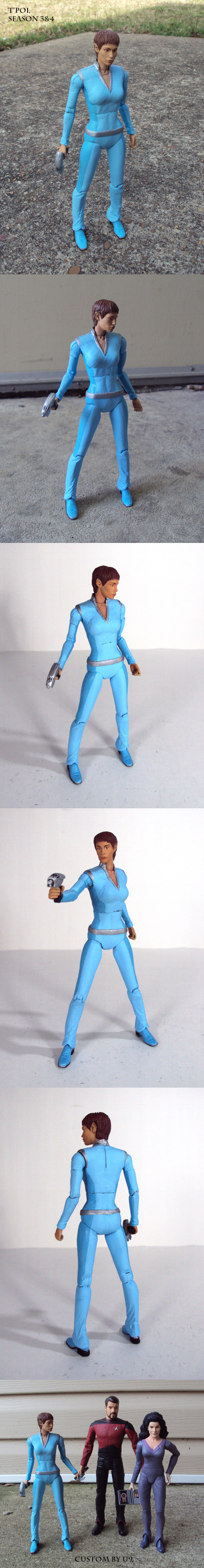 T'pol Season 3 and 4 Enterprise custom figure