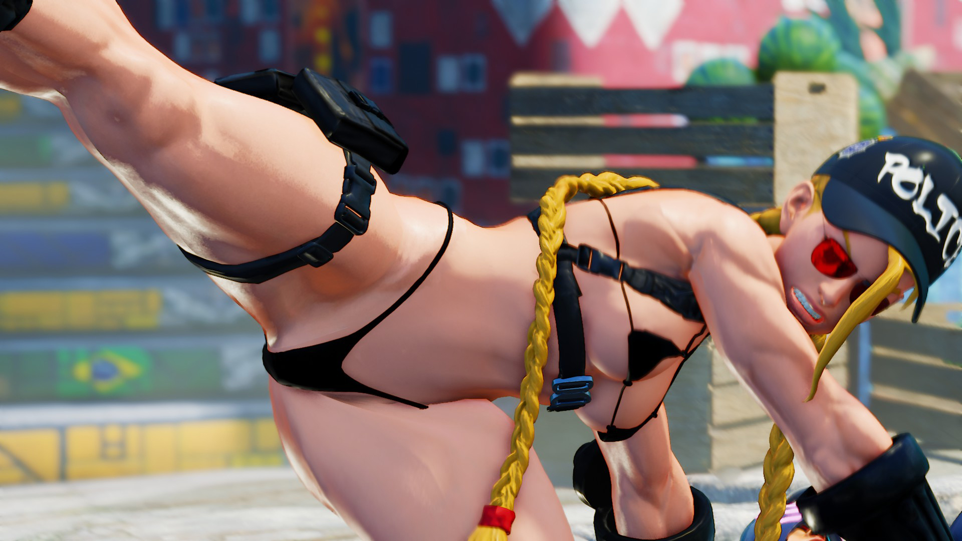 Beach Police Cammy Kick