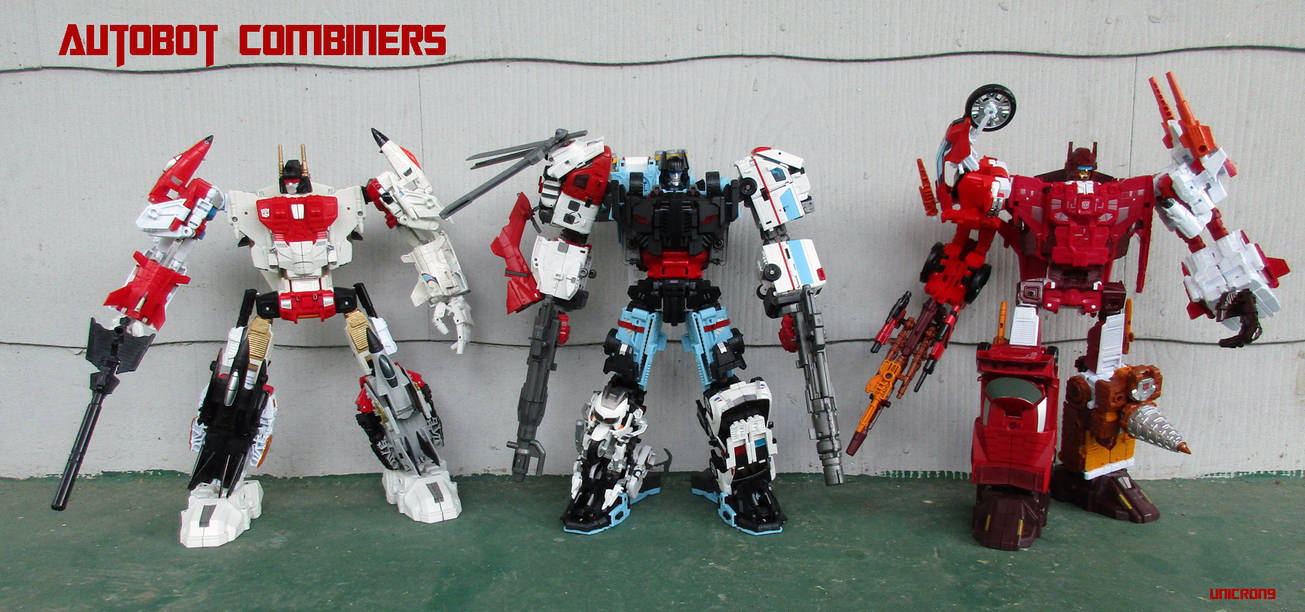 Autobot Combiners by Unicron9 on DeviantArt
