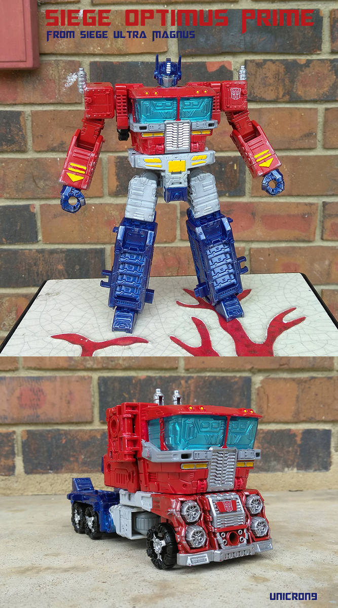 Siege Optimus Prime From Ultra Magnus by Unicron9 on DeviantArt