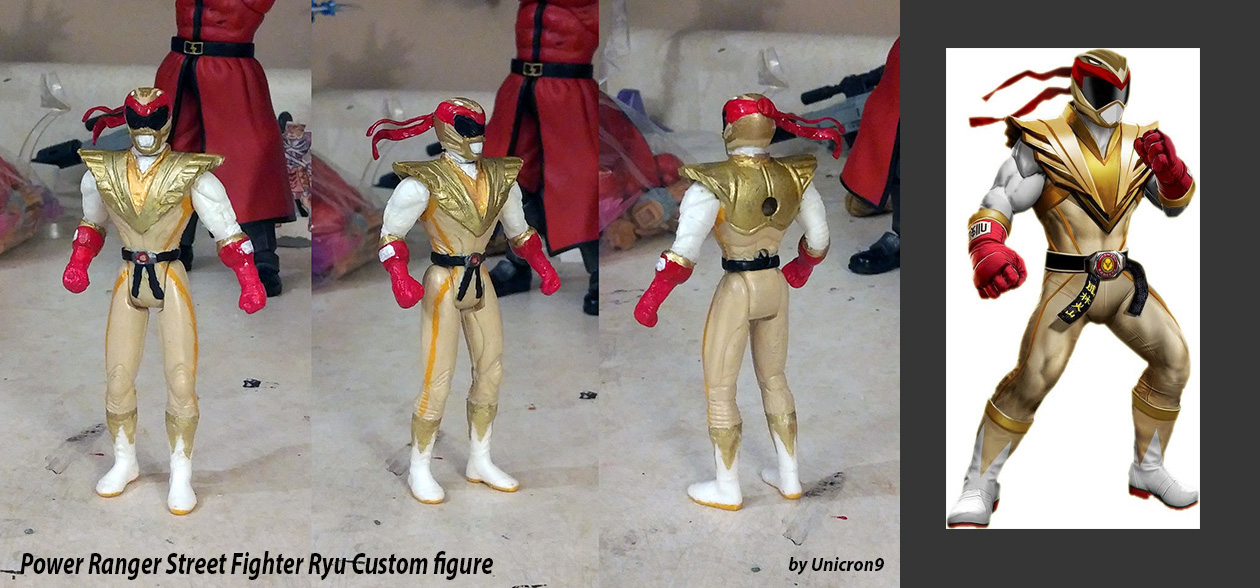 Power Rangers Ryu Figure Power Ranger Ryu Figure by Unicron9 on DeviantArt