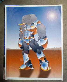 My first time using Photoshop (in the 90s)