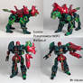 MOTU Transformers Battlecat V2