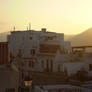 Sunset over Ibiza Town