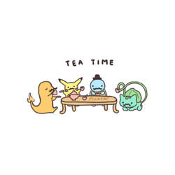 TEA TIMEEE by pikarar
