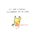 STOP EATING MY STUFF by pikarar