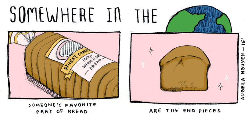 Somewhere in the World: Bread Ends