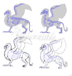 Griffon anatomy - 'realistic' vs MLP