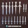 Metalworks WIP: Mini Swords