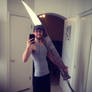 6.5 Foot Tall- Fully Aluminum Pyramid Head Sword