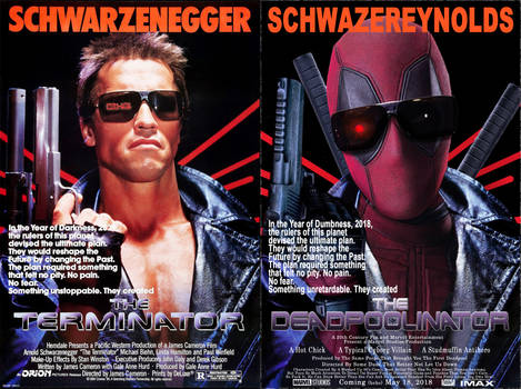 Deadpool Terminator Mock Up Poster