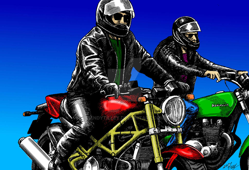 Deviantart Riding Motorcycle Ducati Rider by AndyTilley on DeviantArt