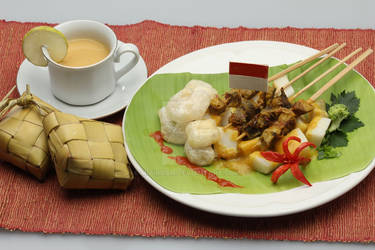 Sate Padang (IndonesianTraditional Food)