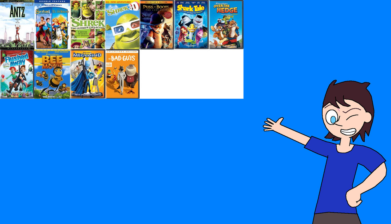 Dvd Deviantart Making My Entire Collection: DreamWorks DVDs by HDNimbus07 on DeviantArt