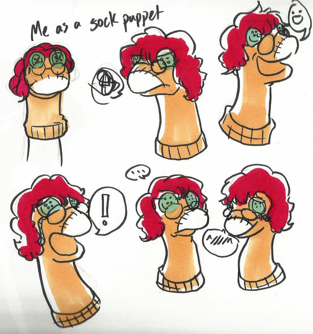 Puppet Socks Deviantart Sock Puppet by nnekoise on DeviantArt