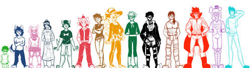 Fandomstuck Height Chart