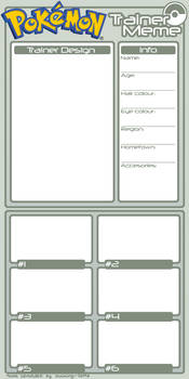 Pokemon Trainer meme Template