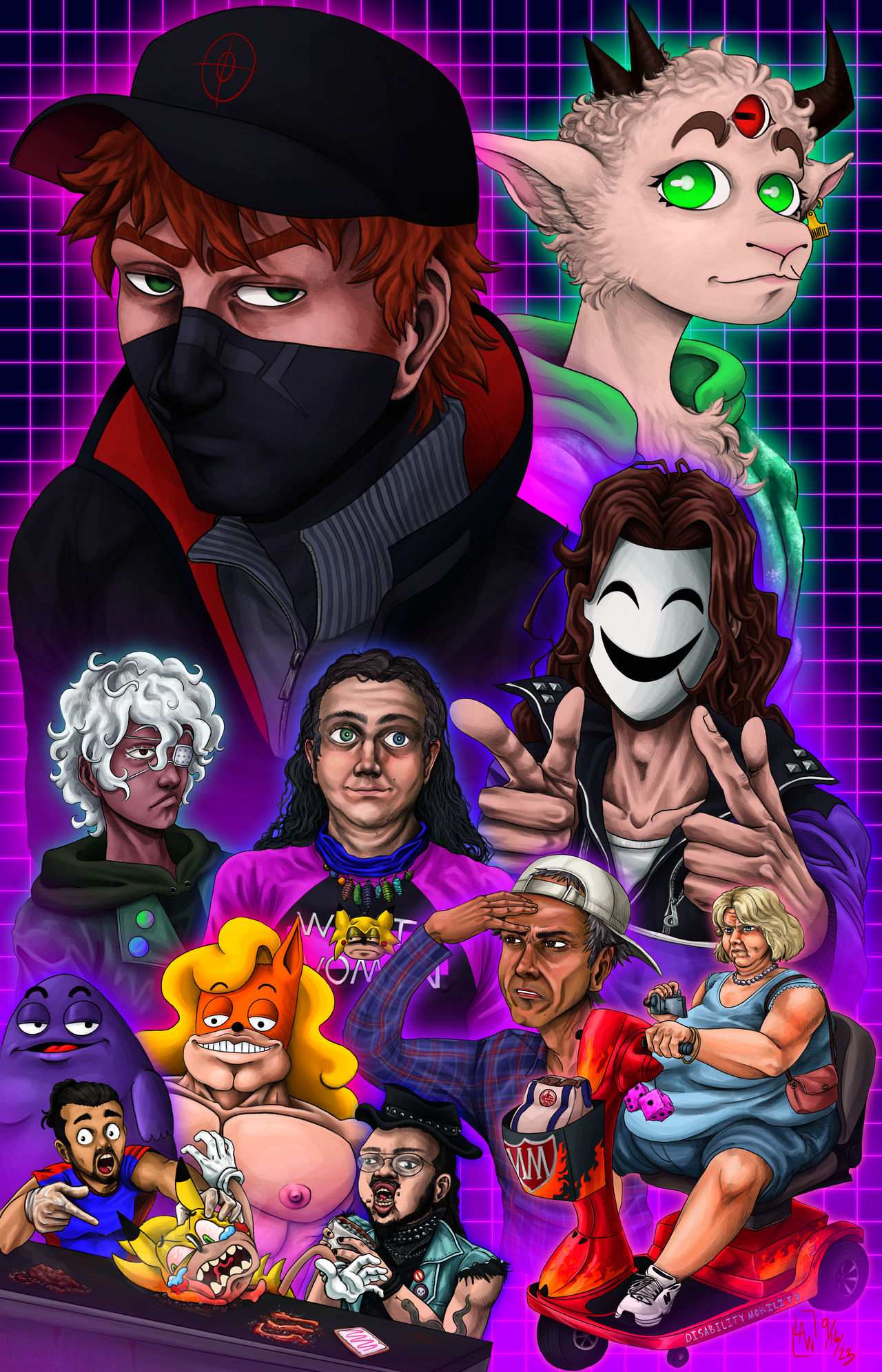Rogue Internet Man, and Internet Friends (ver2) by lilbootywipe on ...
