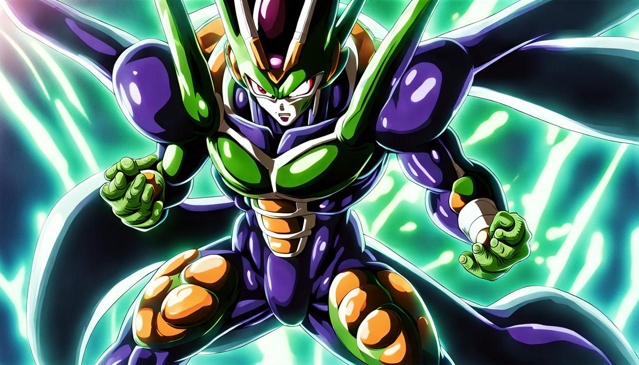 Cellmax Forms Cell max (perfect form) by SirGTZ on DeviantArt