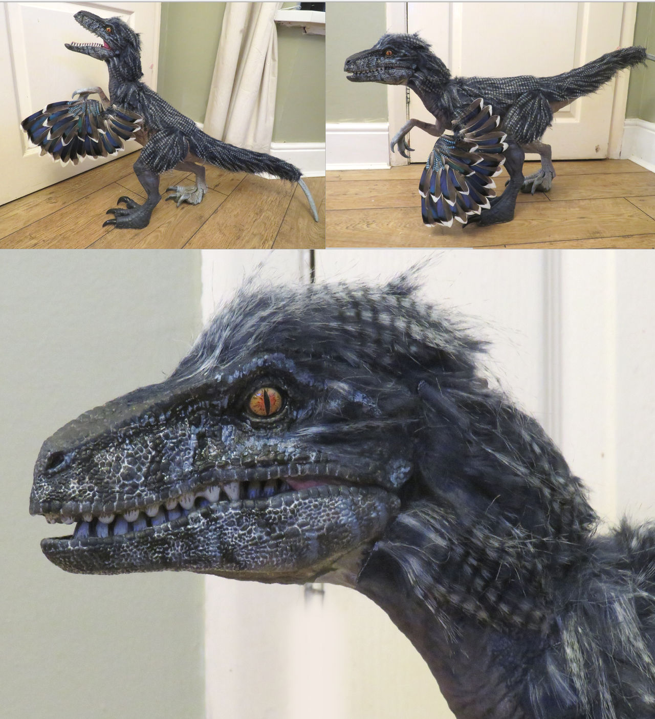 Bespogun Raptor Progress on the raptor by Paraslippers on DeviantArt
