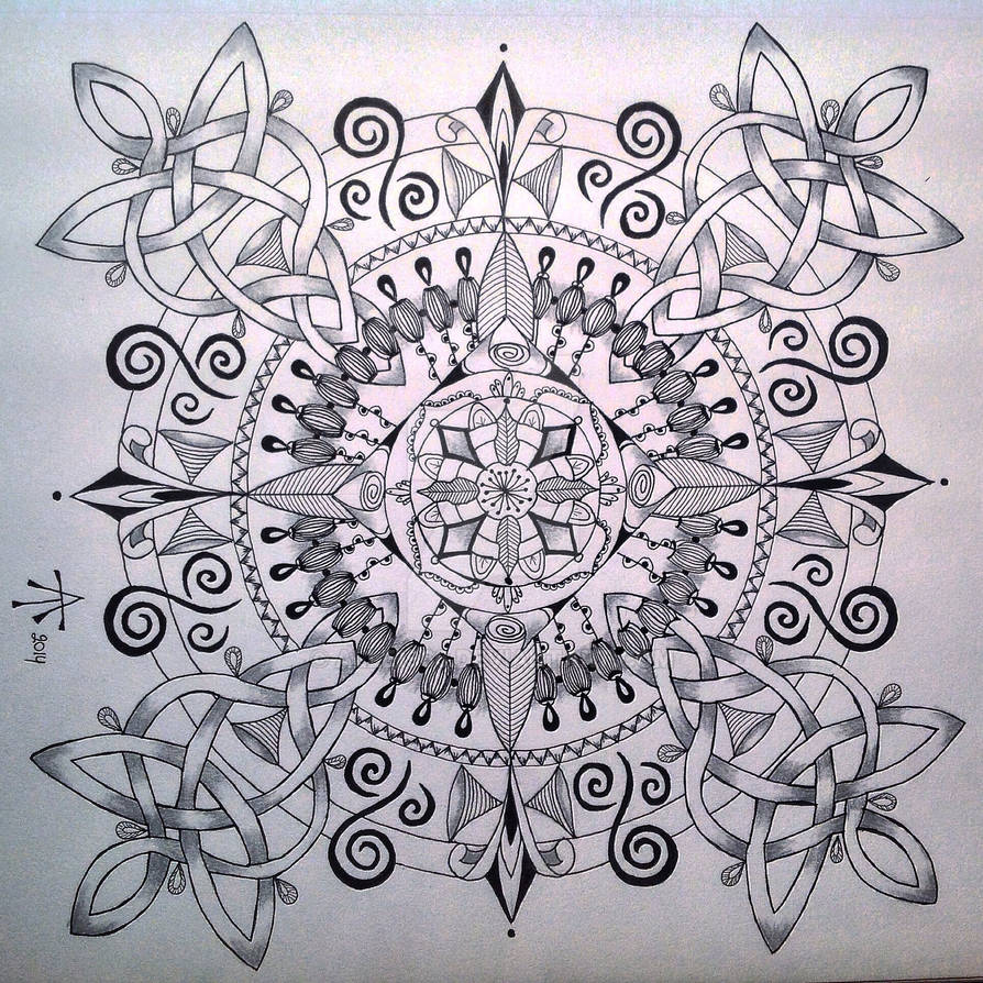 Mandala/Zendala by Alle1966 on DeviantArt