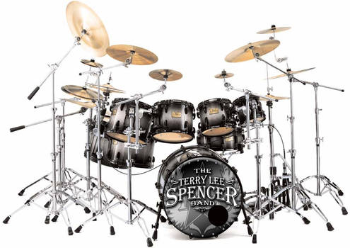 Terry Lee Spencer drum head