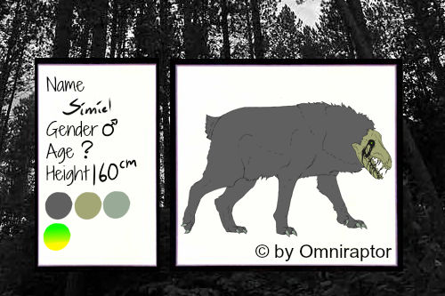 Simiel sheet by Omniraptor on DeviantArt