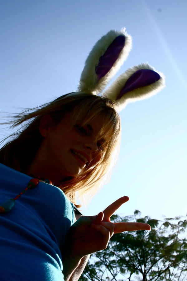 Peace Out Bunny Dear by Blank-Polaroid on DeviantArt