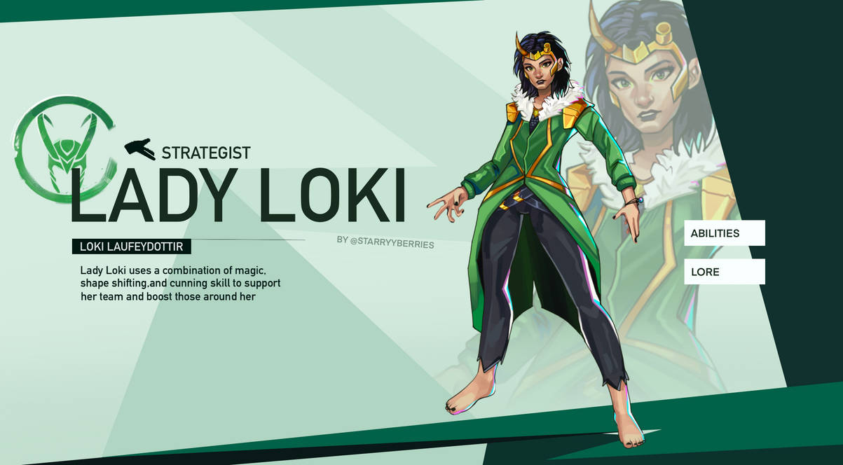 Marvel Rivals Mods Loki Robe Lady Loki Marvel Rivals Fanart by starryyberries on DeviantArt