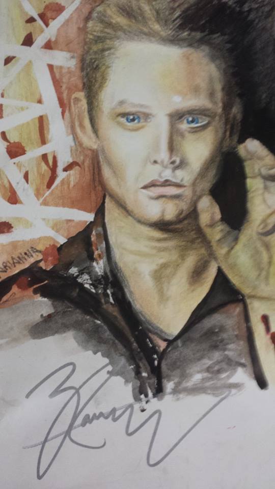 Matt Donovan (Zach Roerig) signed by himself