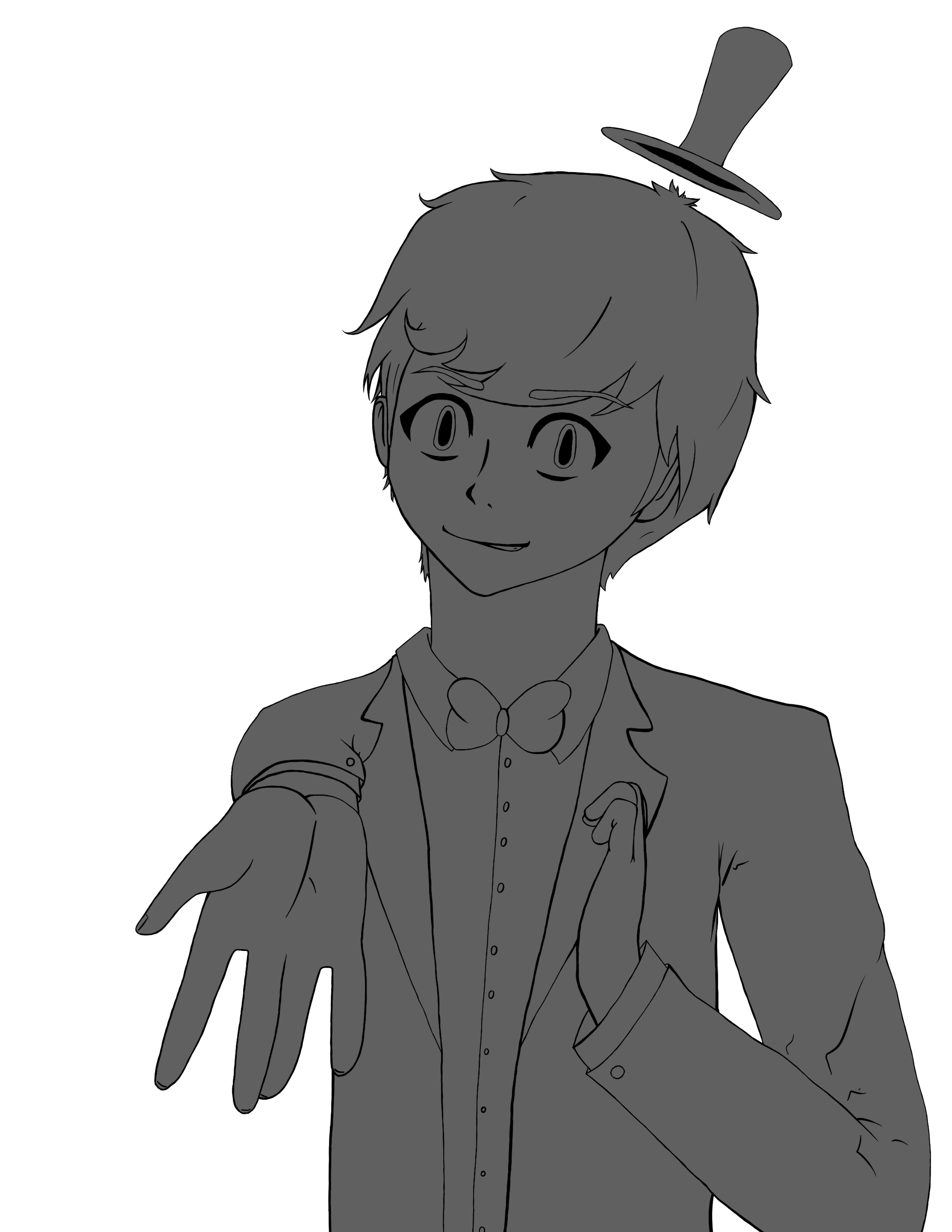 Bill Cipher Lineart By CrazLuvsCake On DeviantArt