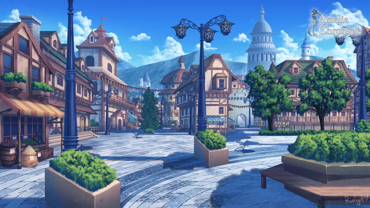 Minecraft Town Layout Deviantart Town by rialynkv on DeviantArt