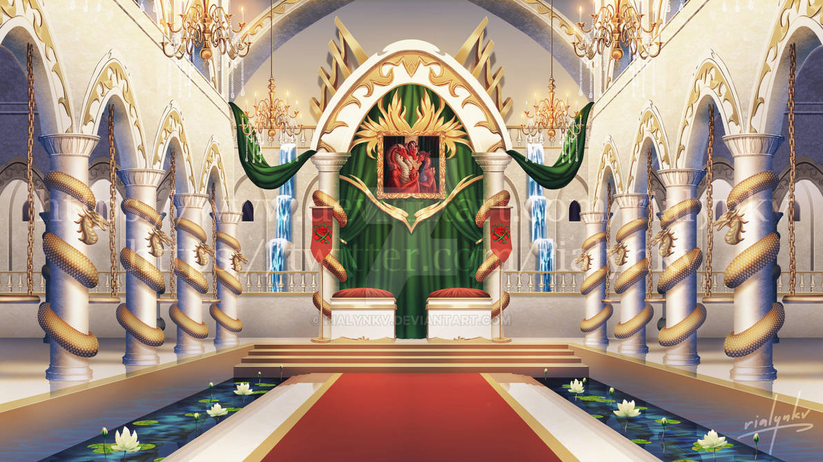 Dragon Throne Room by rialynkv on DeviantArt