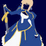 Saber~Fate/stay night~ (minimalistic)