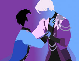 Yuri and Victor ~Yuri on Ice~ (minimalistic)