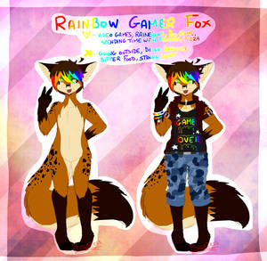 [OTA] - Rainbow Gamer Fox [CLOSED!] by Regulys