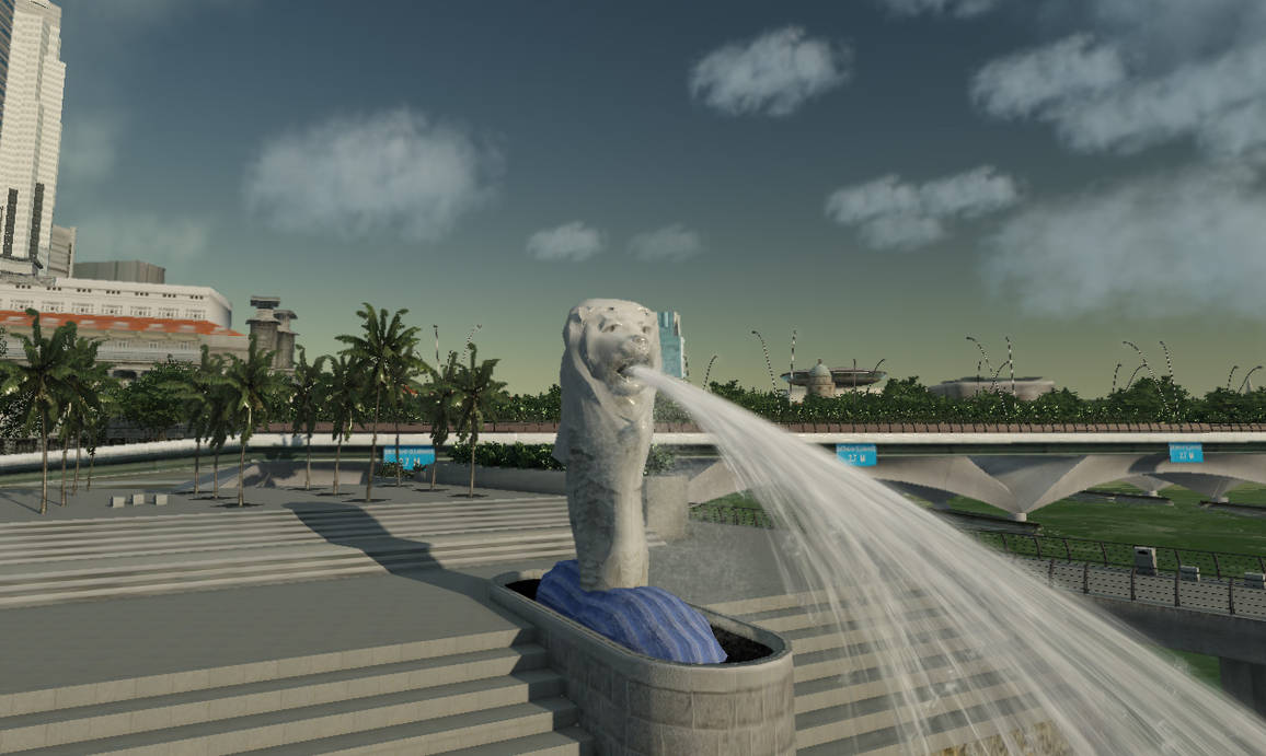 Merlion Front by ChrisO6 on DeviantArt