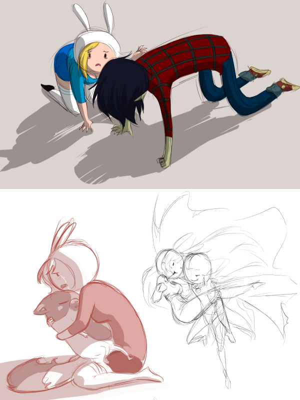 Adventure Time sketches 002