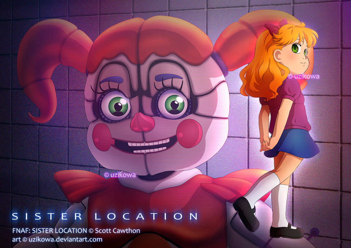 Sister Location Baby Alone With Audio On Yt By Uzikowa - fnaf sister location characters names