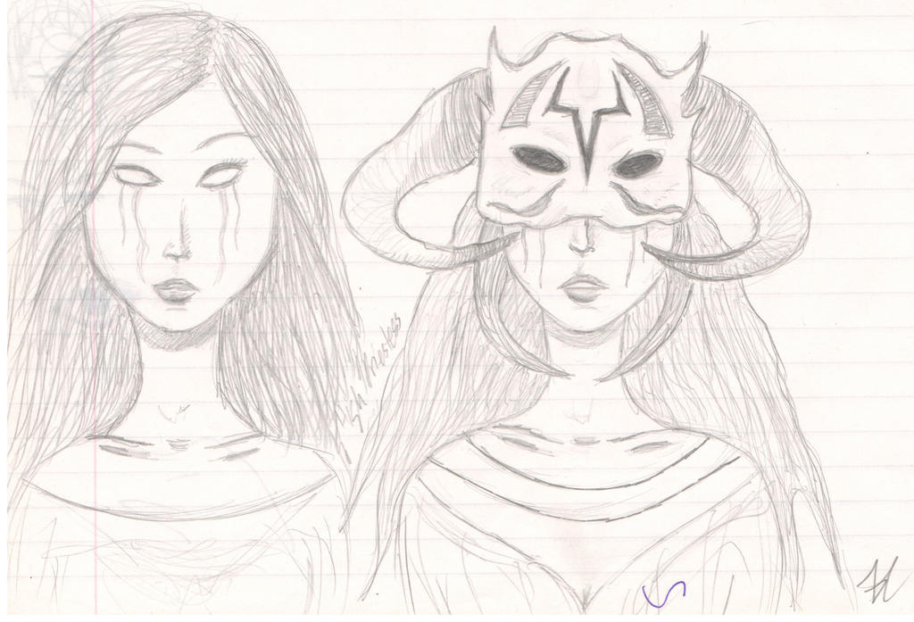 Mask And Face by doomsdaydolls on DeviantArt