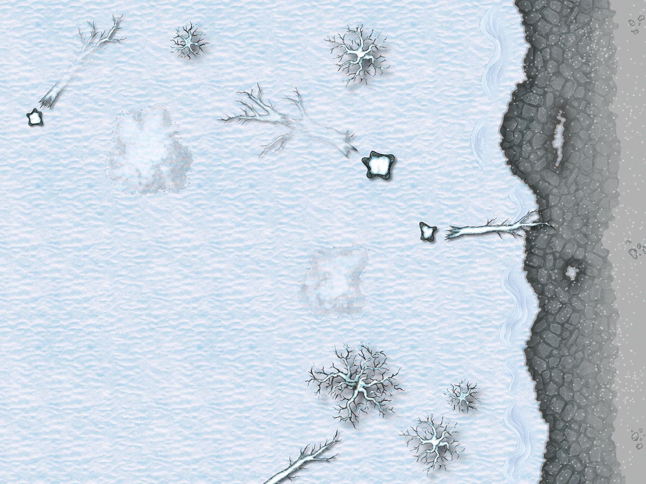 Battle Map - Cliffs Edge by DyrtyDyce on DeviantArt