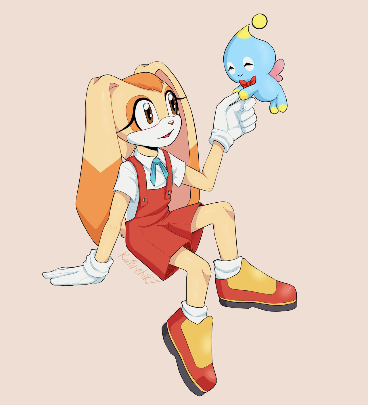 Cream The Rabbit Racing Cream the Rabbit by Kefirchik7 on DeviantArt