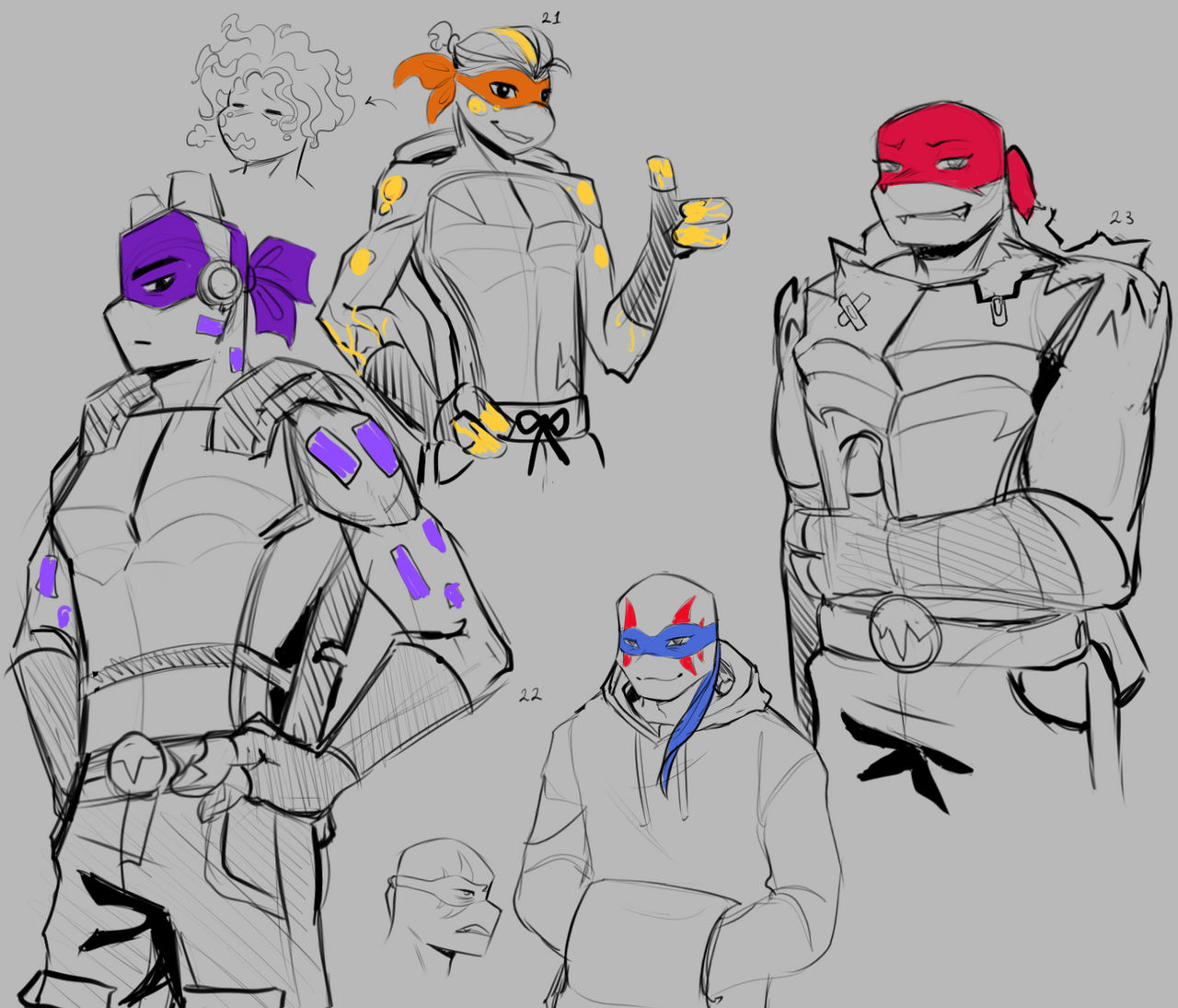 Karben Rottmnt Oc ROTTMNT by Kefirchik7 on DeviantArt