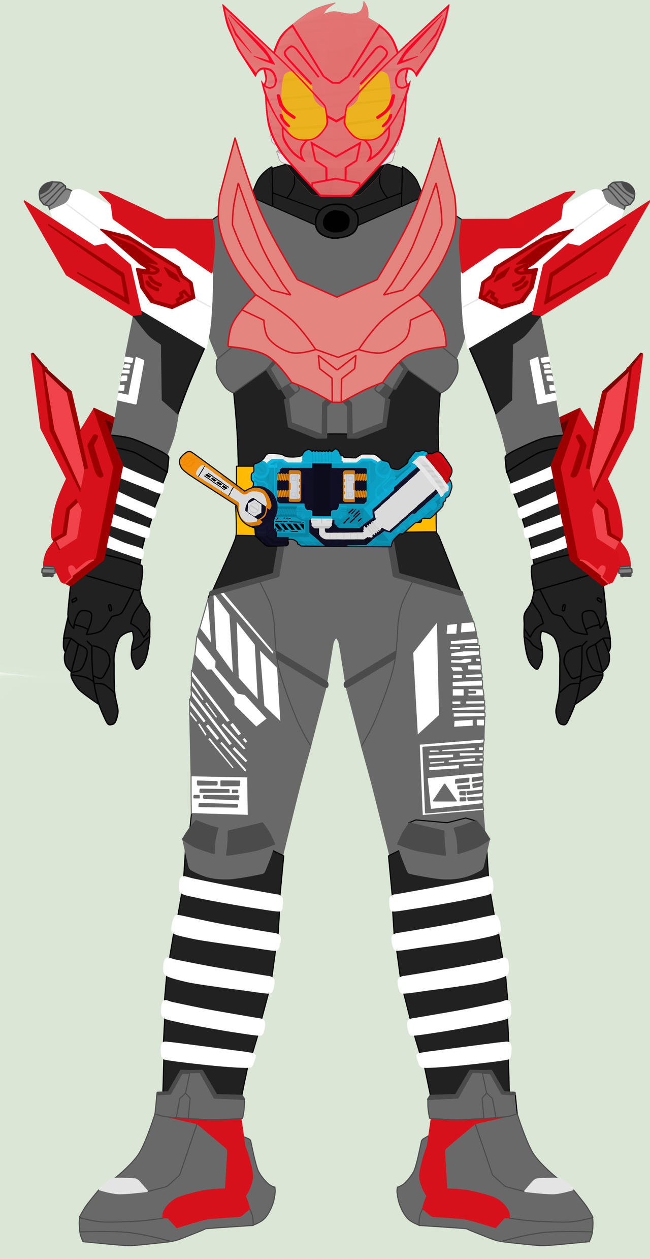 Kamen rider Rabbit Jelly by ElGoyo96 on DeviantArt