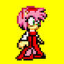 8-Bit Dressy Amy Rose