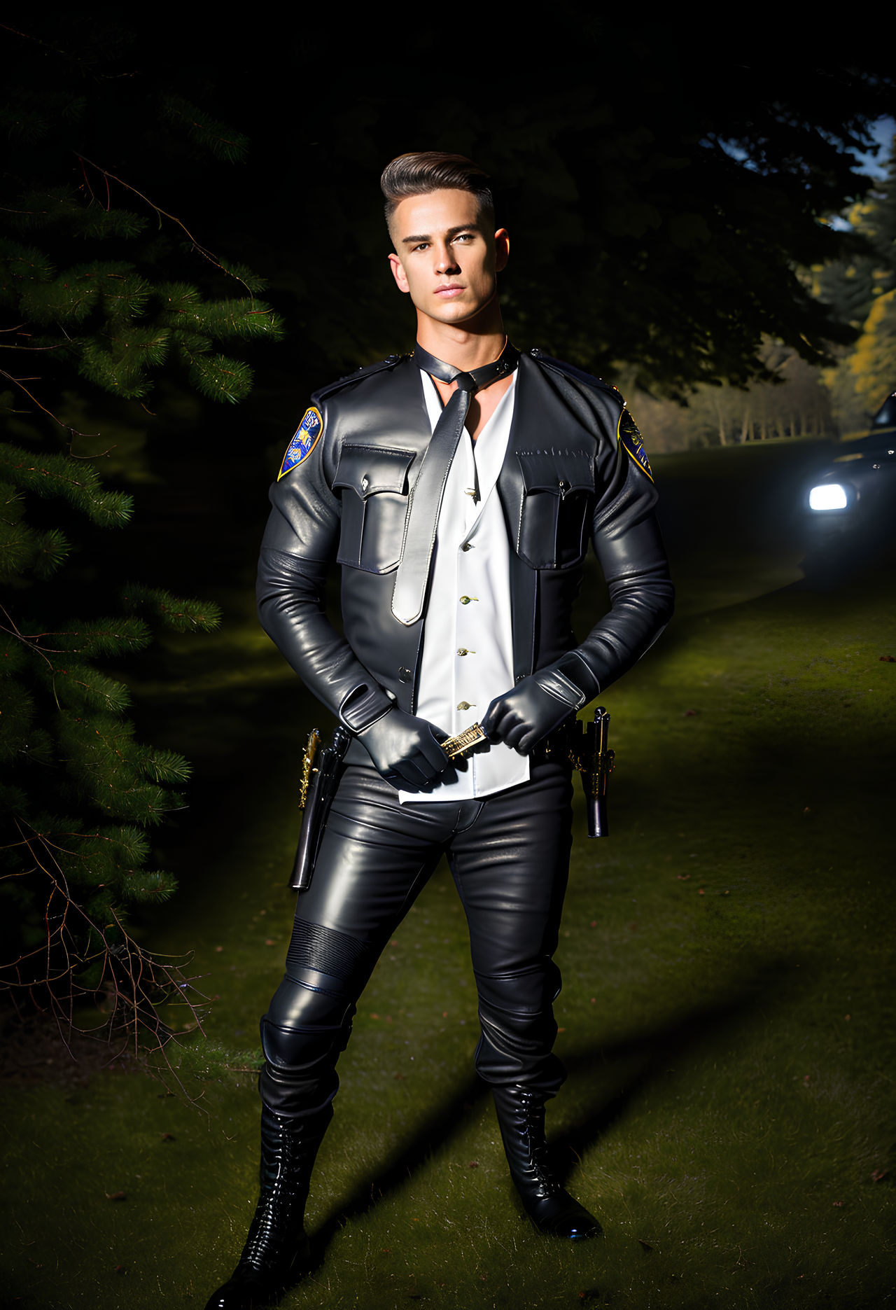 Police Wearing Rukka Leather-police by RupertRat on DeviantArt