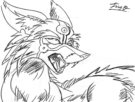 -Fenrir doodle- deviant Muro 009